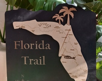Florida Trail Wood Map