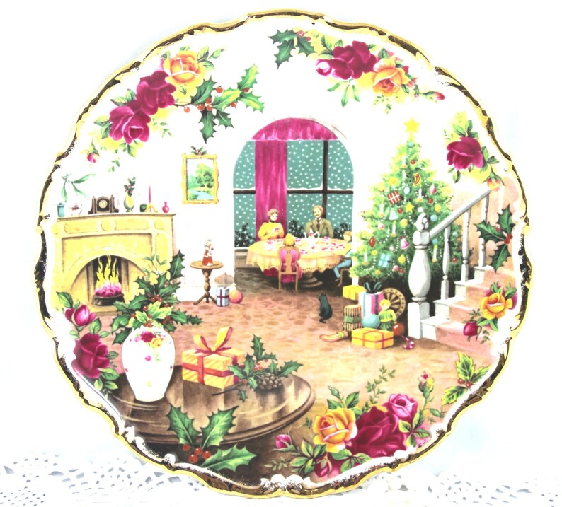 Royal Albert Special Edition Old Country Rose Celebration Plate