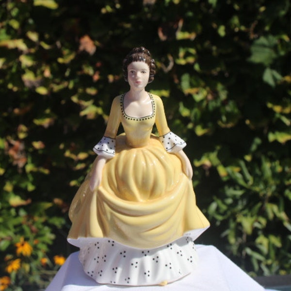 Coralie from series Pretty Ladies, Beautiful, Decorative Collectible Royal Doulton Figurine .