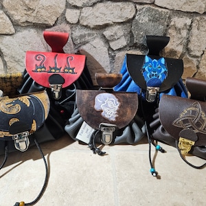 Kleine Ballbörse, Echtleder