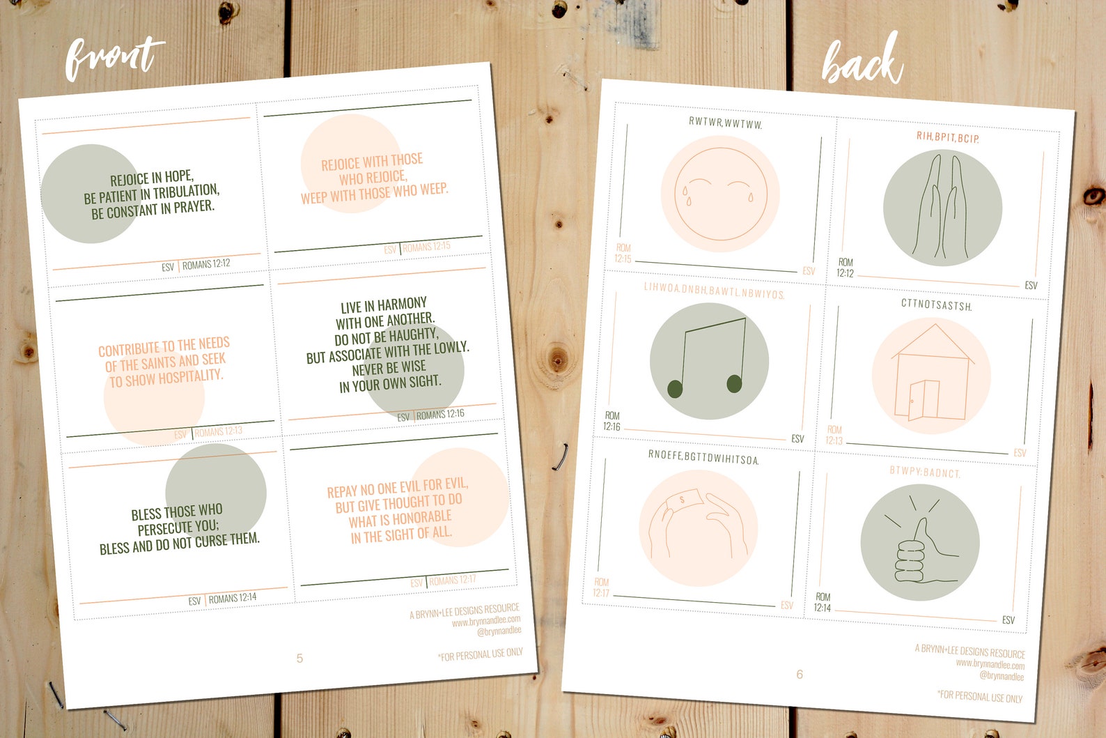 Romans 12 Printable ESV Instant Digital Download Bible Etsy romans-12-printable-esv-instant-digital-download-bible-etsy
