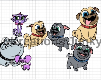 Puppy Dog Pals SVG Set