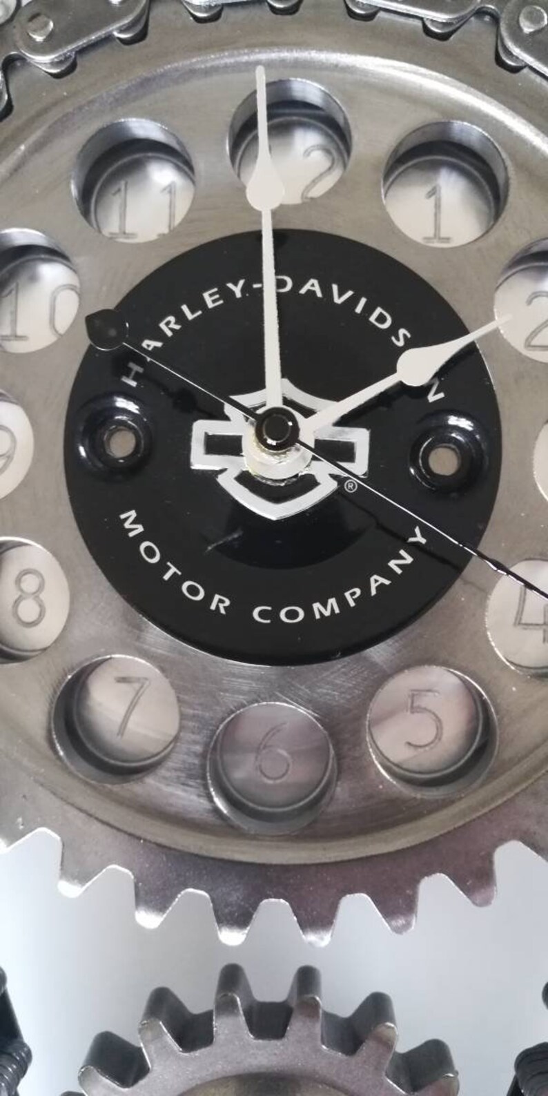 Harley Davidson Timing Gear Uhr Wand Metall Vintage Auto Teil | Etsy