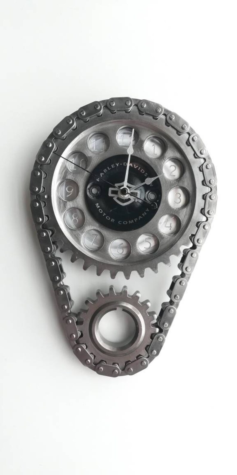 vintage harley davidson clocks