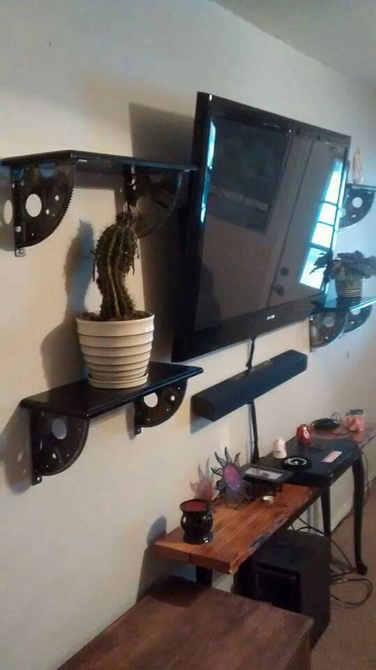 Gear Shelf Bracket Car Part Furniture Automotive Decor Man Etsy