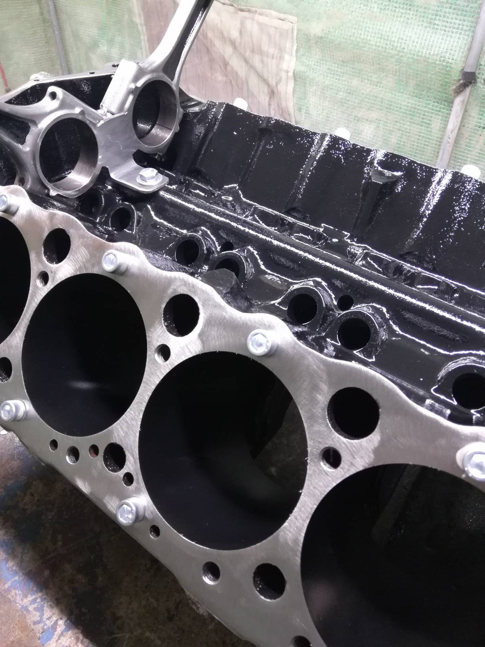 Engine Block Table Chevy Chevrolet SBC V8 Car Part Furniture Etsy