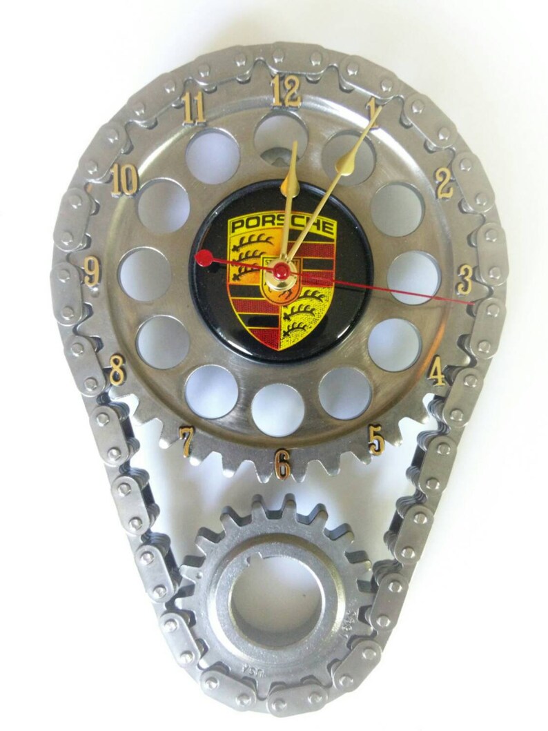 Mercedes Metal Gear Wall Clock Car Part Furniture Automotive Etsy