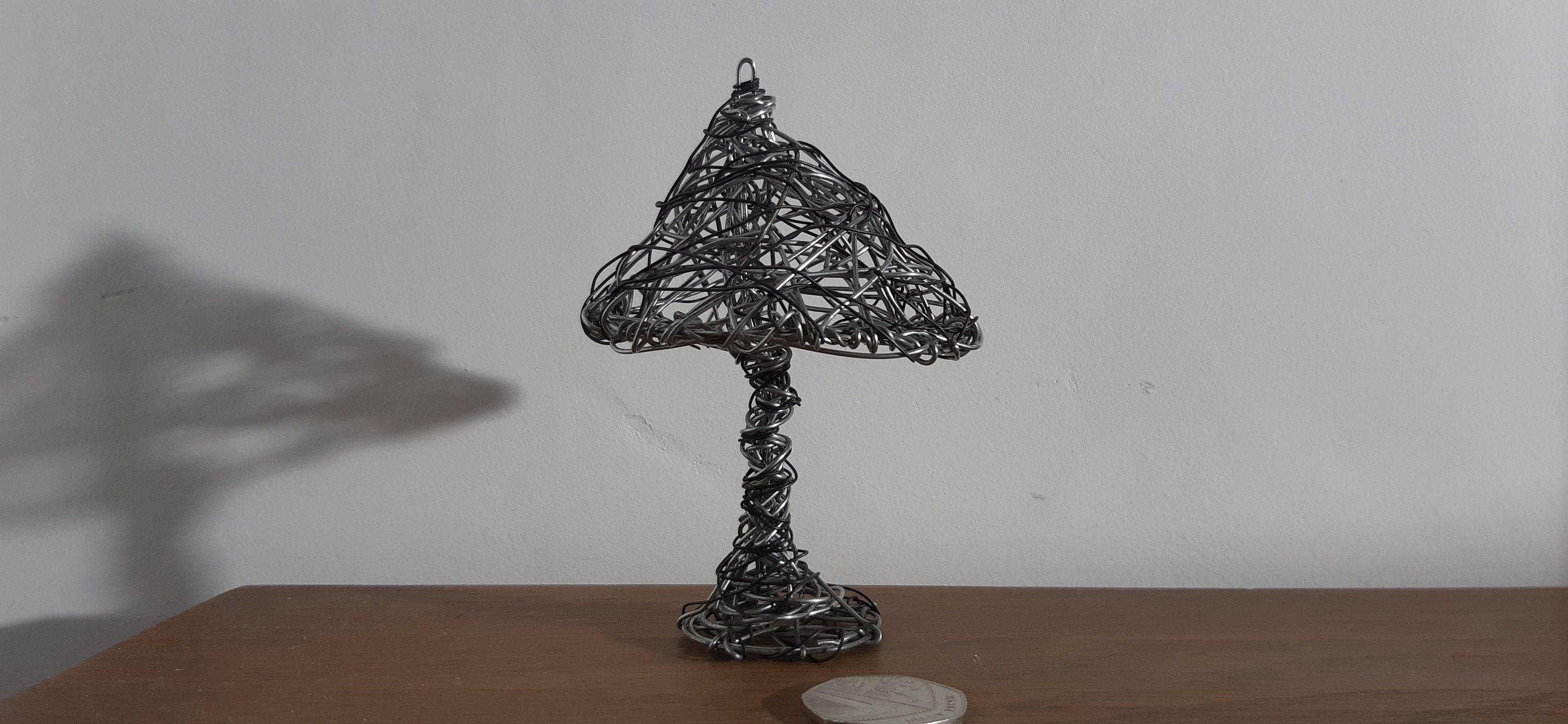 Wire Mushroom Wire Toadstool Wire Art Wire Sculpture Etsy