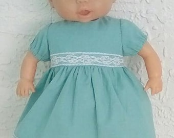 4 piece 15 inch baby doll dress outfit  For ages 3 & up.