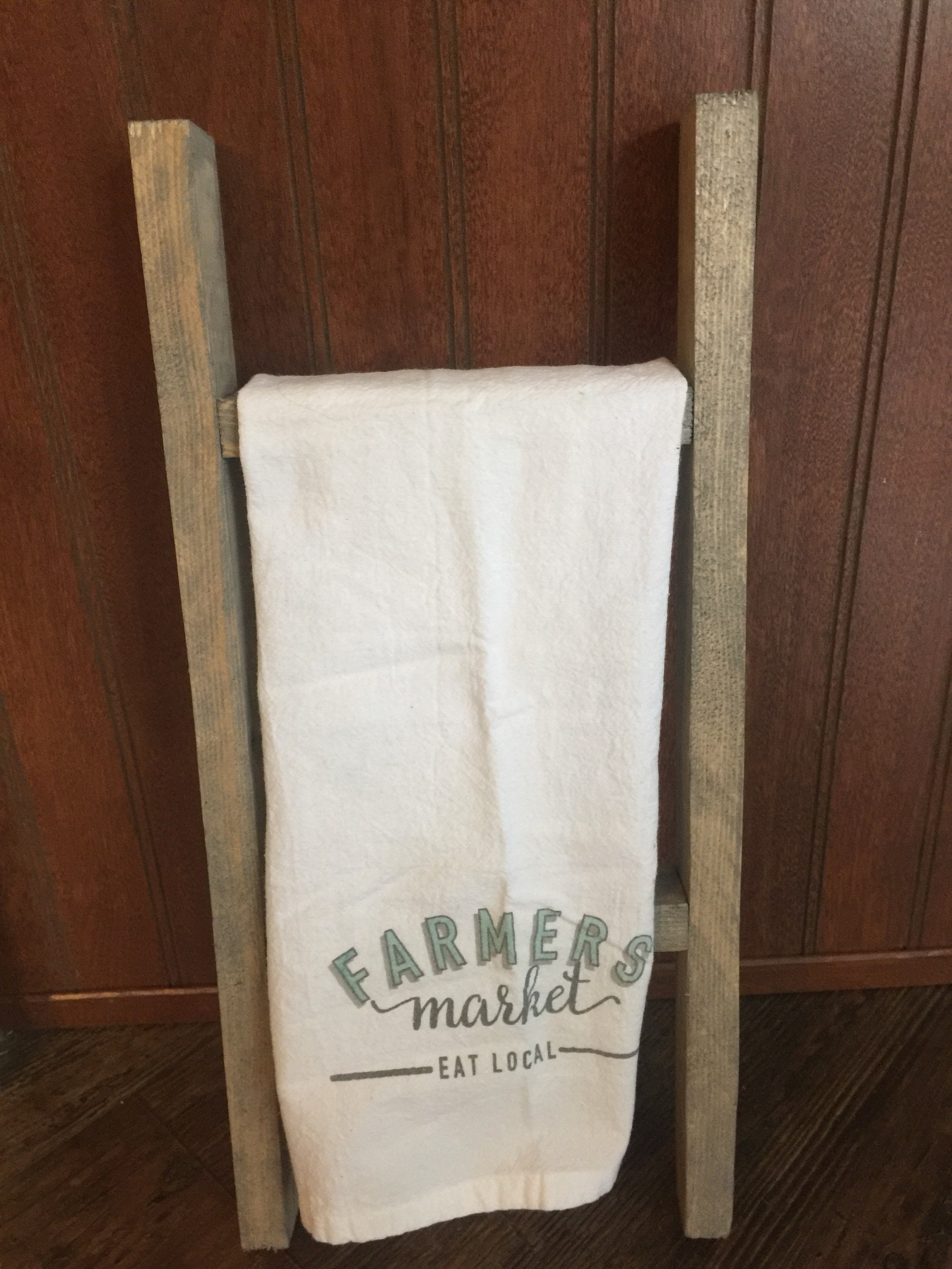 Mini Ladder Tea Towel Ladder Mini Display Ladder Towel Rack Etsy