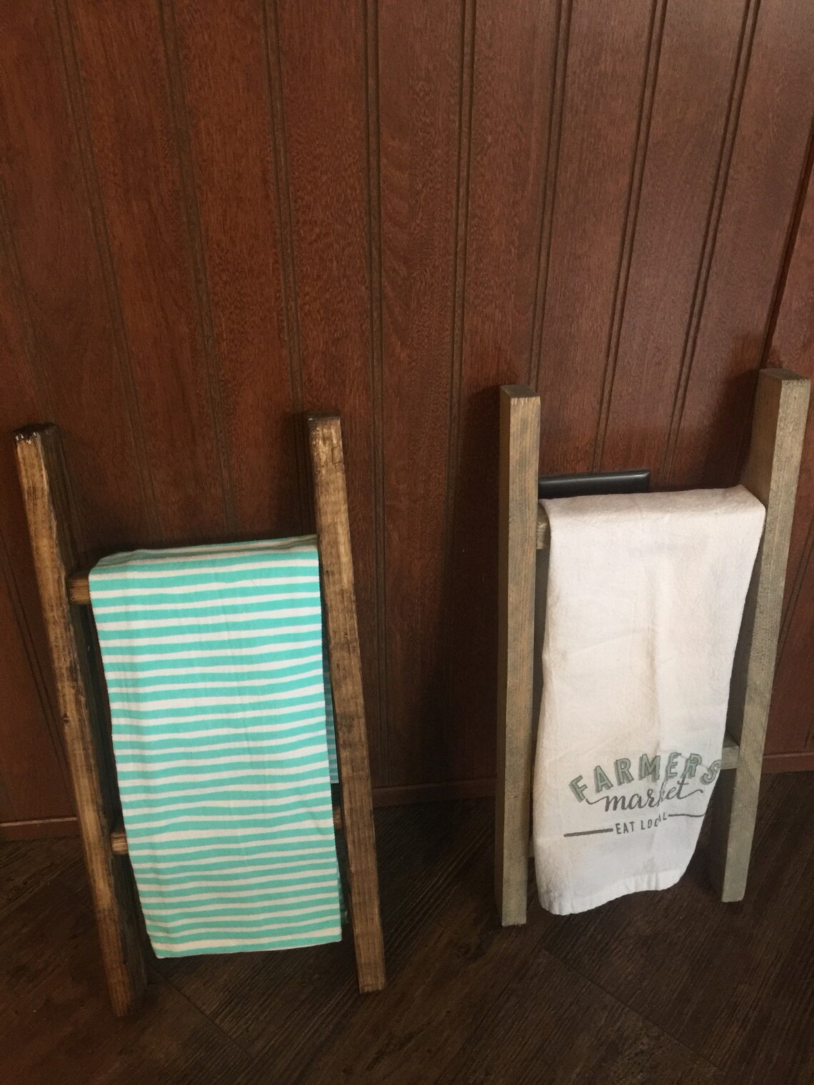 Mini Ladder Tea Towel Ladder Mini Display Ladder Towel Rack Etsy