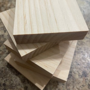Unfinished wood blocks, wood craft supplies, diy crafts