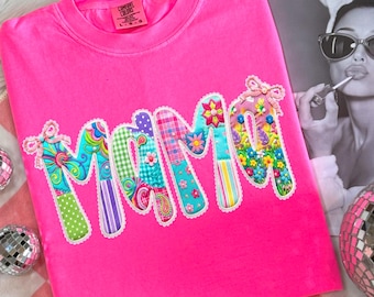 Mother's Day Gift, Mama Comfort Color T-Shirt, Mama Lounge Shirt, Gift for Mom, Mom Tee, First Time Moms, Cute Mom T-shirt, Gift For Her