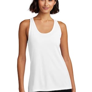 Personalized Performance Racer Back Text Tank, Custom Tank Top ...