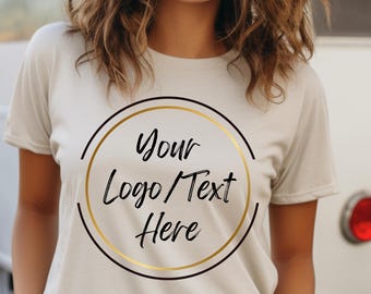 Custom Logo Shirt: Personalized Cotton Tee for Business or Family