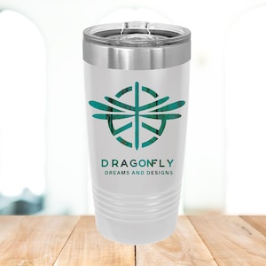 Custom Business Logo Tumblers, Custom Printed Tumblers, Add Your Design, Personalized Tumblers, Custom Coffee Tumblers, Market Your Business
