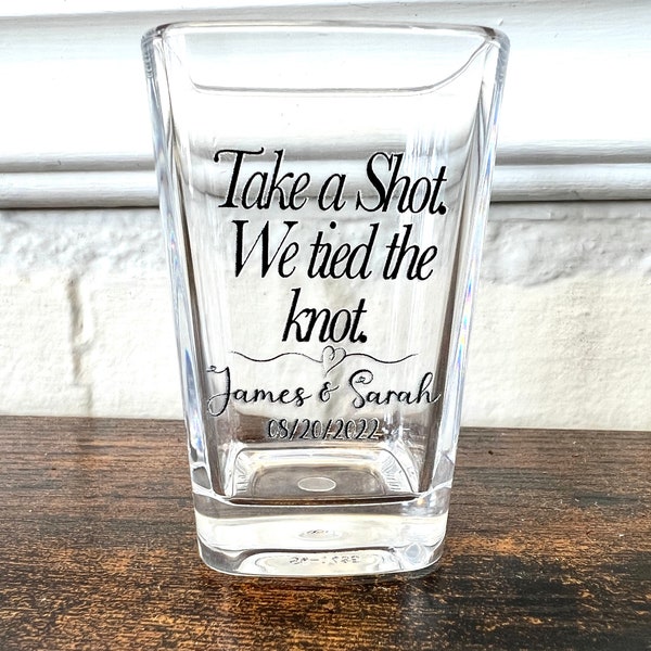 Personalized Wedding Favors for Guests, Custom Shot Glasses, Budget Friendly Wedding Favors, Affordable Wedding Favors, Shot Glasses, Groom