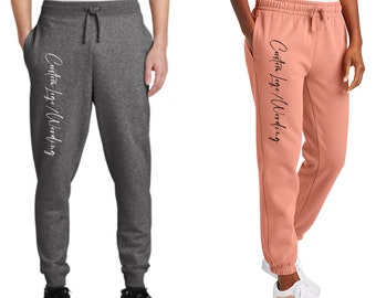 Custom Business Logo Joggers, Custom Fleece Joggers, Personalized Logo Joggers, Marketing Business, Custom, Branding Pants, Custom Wording