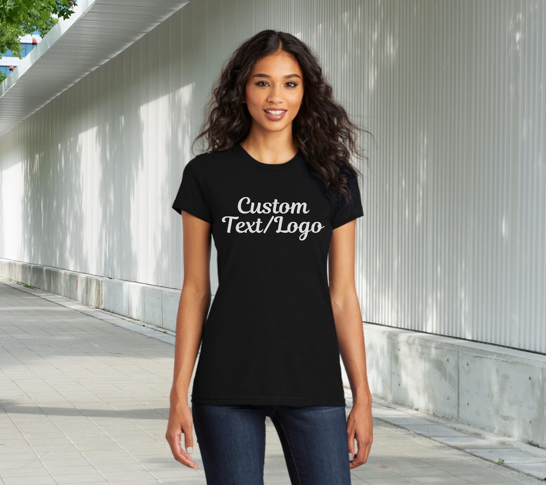 Custom Shirt, Gift for Her, Women's Form Fitted Shirt Design, Custom ...