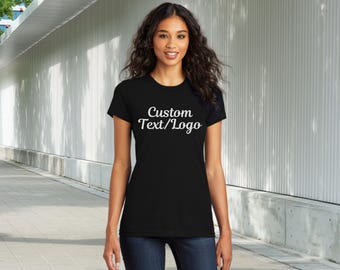 Custom Shirt, Gift for Her, Women's Form Fitted Shirt Design, Custom Tshirt, Personalized Shirt, Custom Shirts, Custom Printing T-shirts Tee