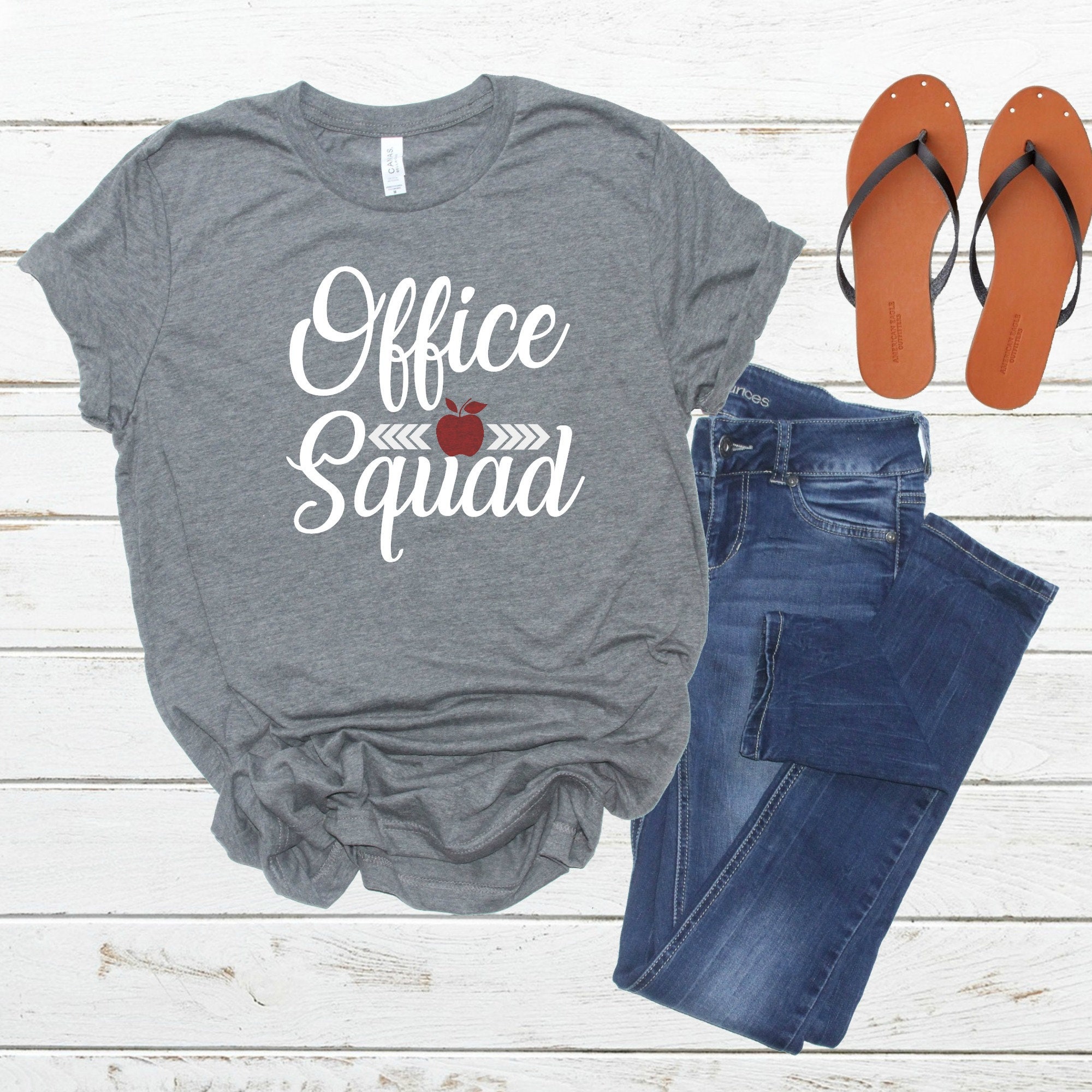 Office Squad Tshirt Office Staff Shirt Matching Tshirts Etsy