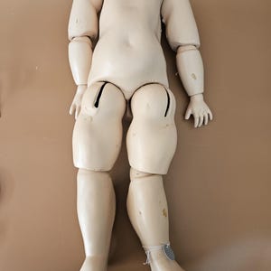 Vintage Vernon Seeley Seely??? 20&quot; Composition Assembled Lady Doll Body Jointed Old New Stock DollRepair Reproduction Blank Bodies Painted