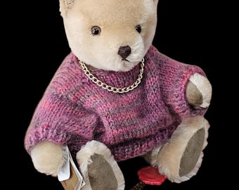 VINTAGE Vtg Artist Bear Stier Kathleen Wallace 
