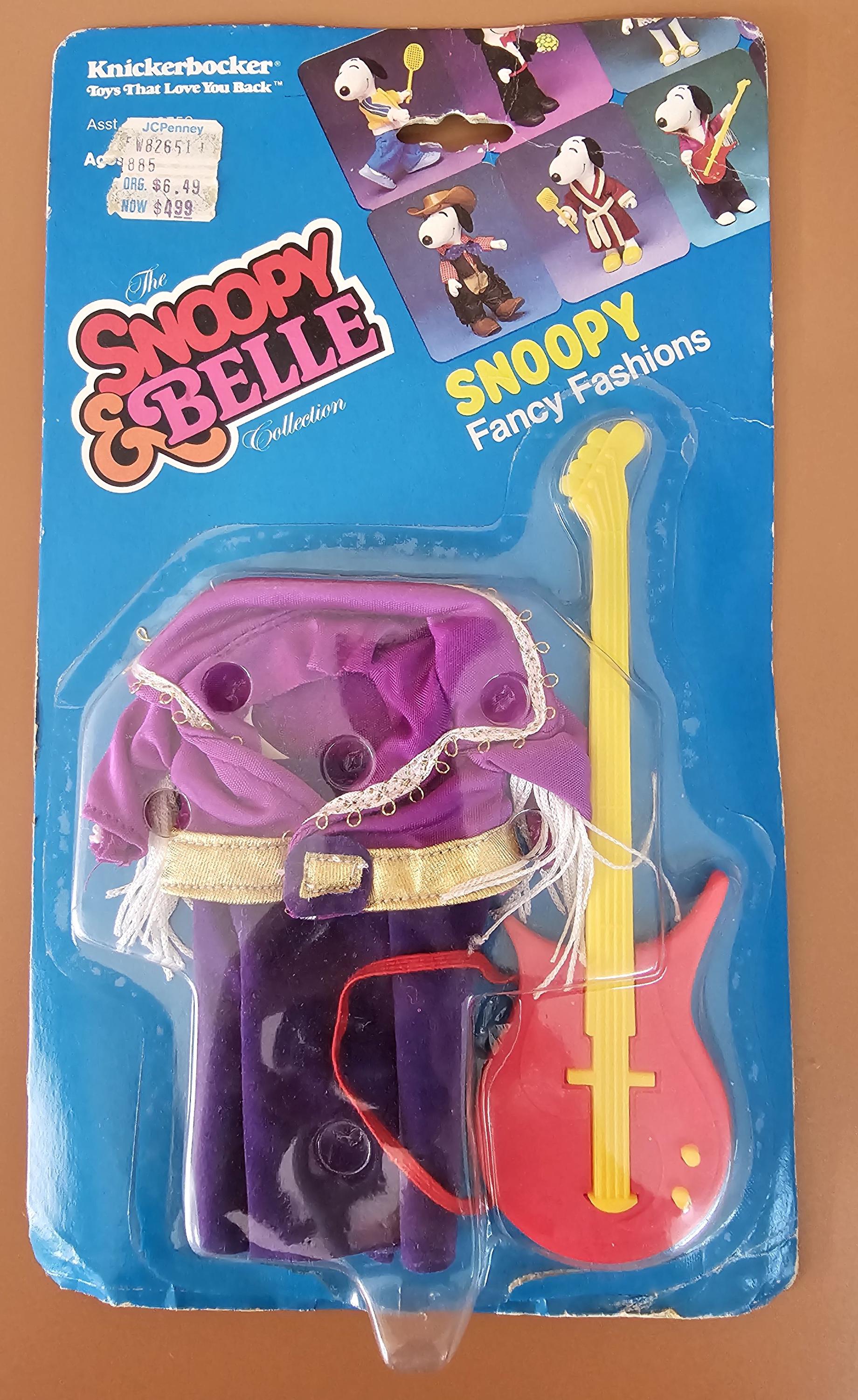 ヴィンテージ！！！ベルドール！！！SNOOPY VINTAGE Vtg 1958 Knickerbocker 1599 Snoopy Fancy Fashions