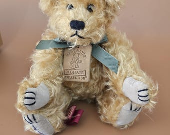 アメリカ製 アーティスト テディベア ヴィンテージ ジャーマンモヘアベルベア 🐻Bell's Collection 🇺🇸アメリカ POSSUM TROT社テディベア