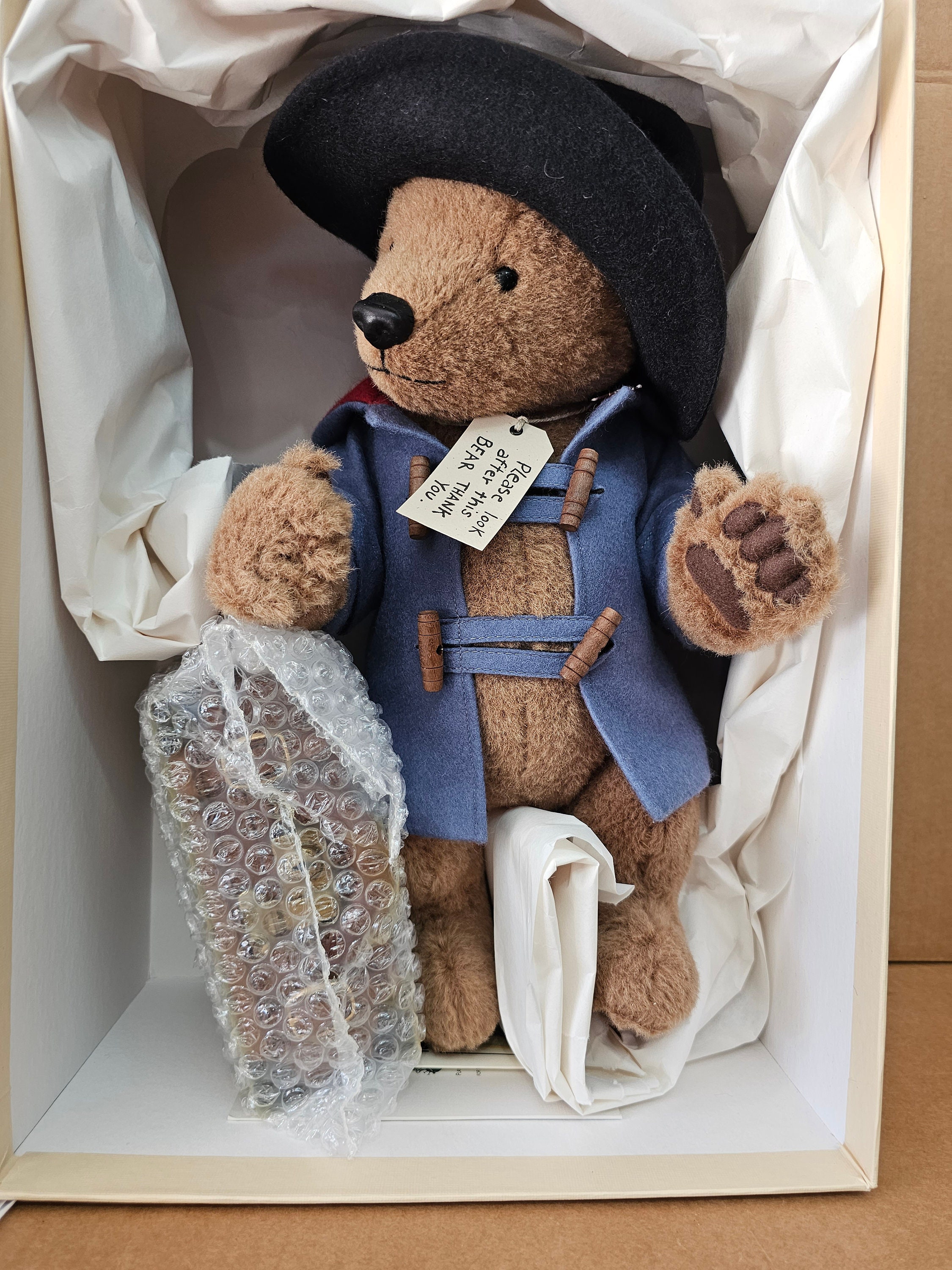 Vintage Artist Bear R. John Wright Paddington Bear Teddy 15 Vintage Artist Bear R. John Wright Paddington Bear Teddy 15