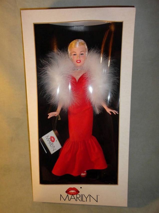 Marilyn Monroe Red Dress - Etsy