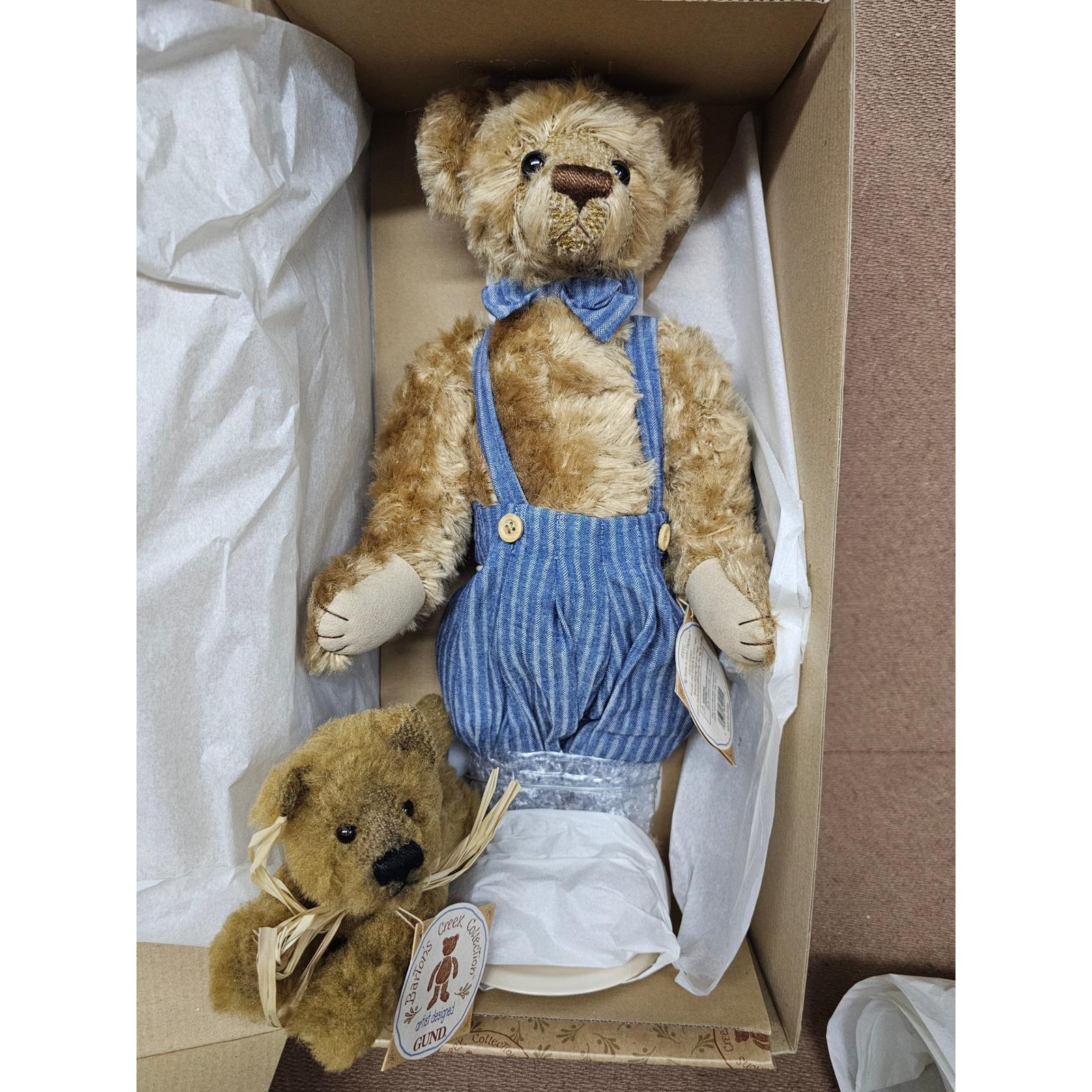Gund Bartons Creek Collection Teddy Bear John Thomas & JT Brown