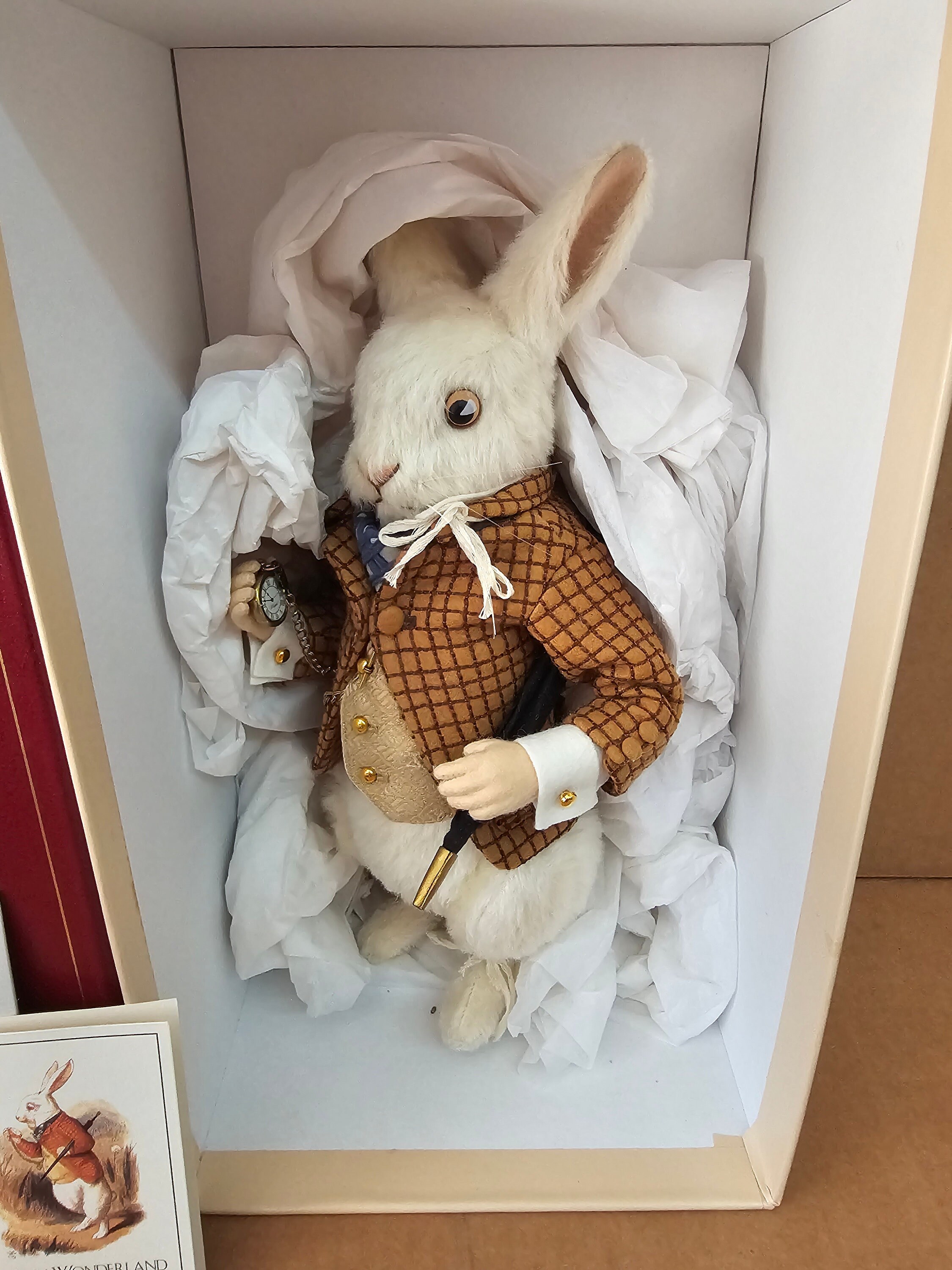 Wren the White Rabbit, 10 Inch Stuffed Animal Plush