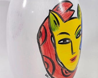 Ulrica Hydman Vallien for Kosta Boda Large Vase 