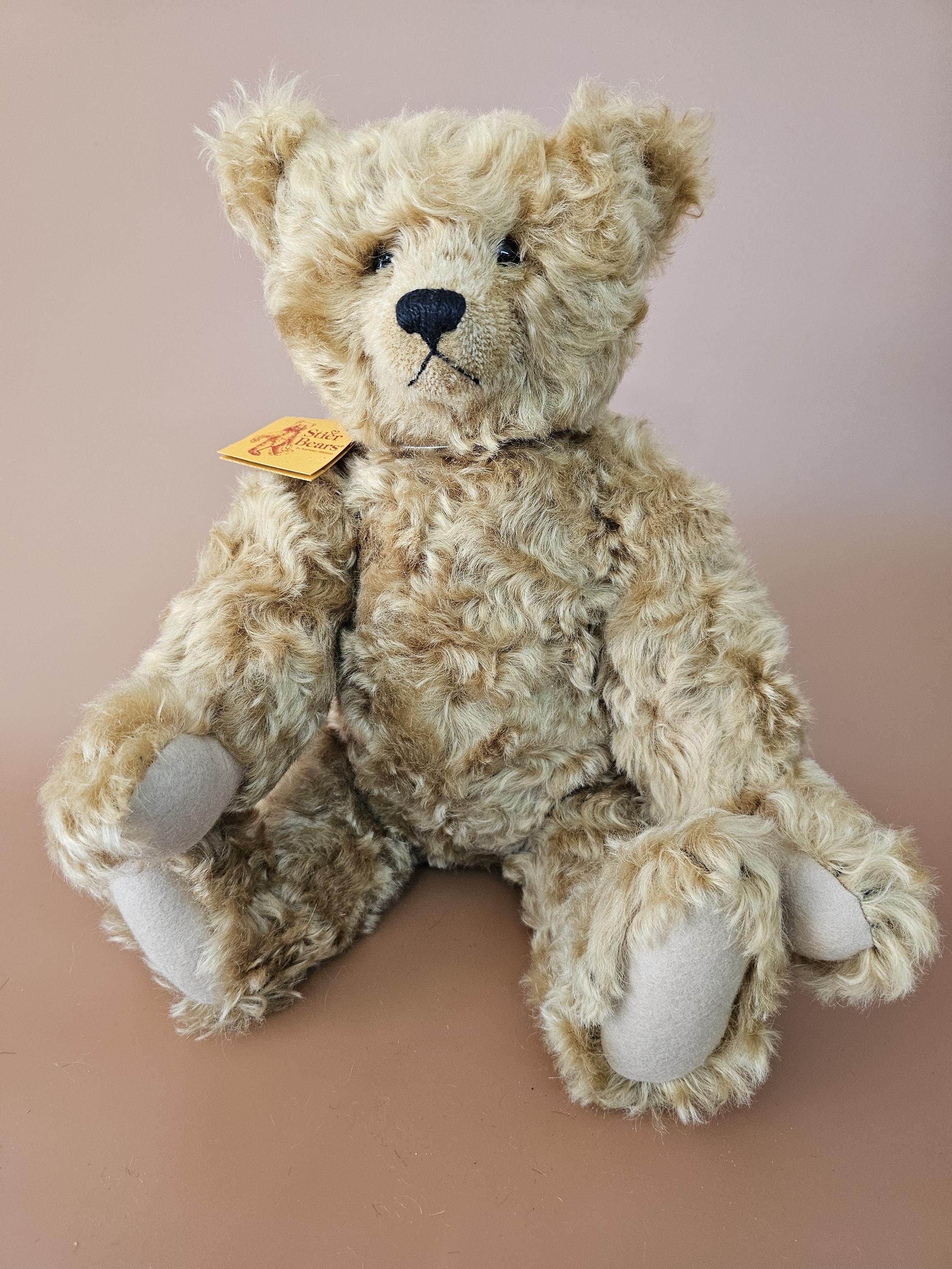 VINTAGE Vtg Artist Bear Stier Kathleen Wallace 