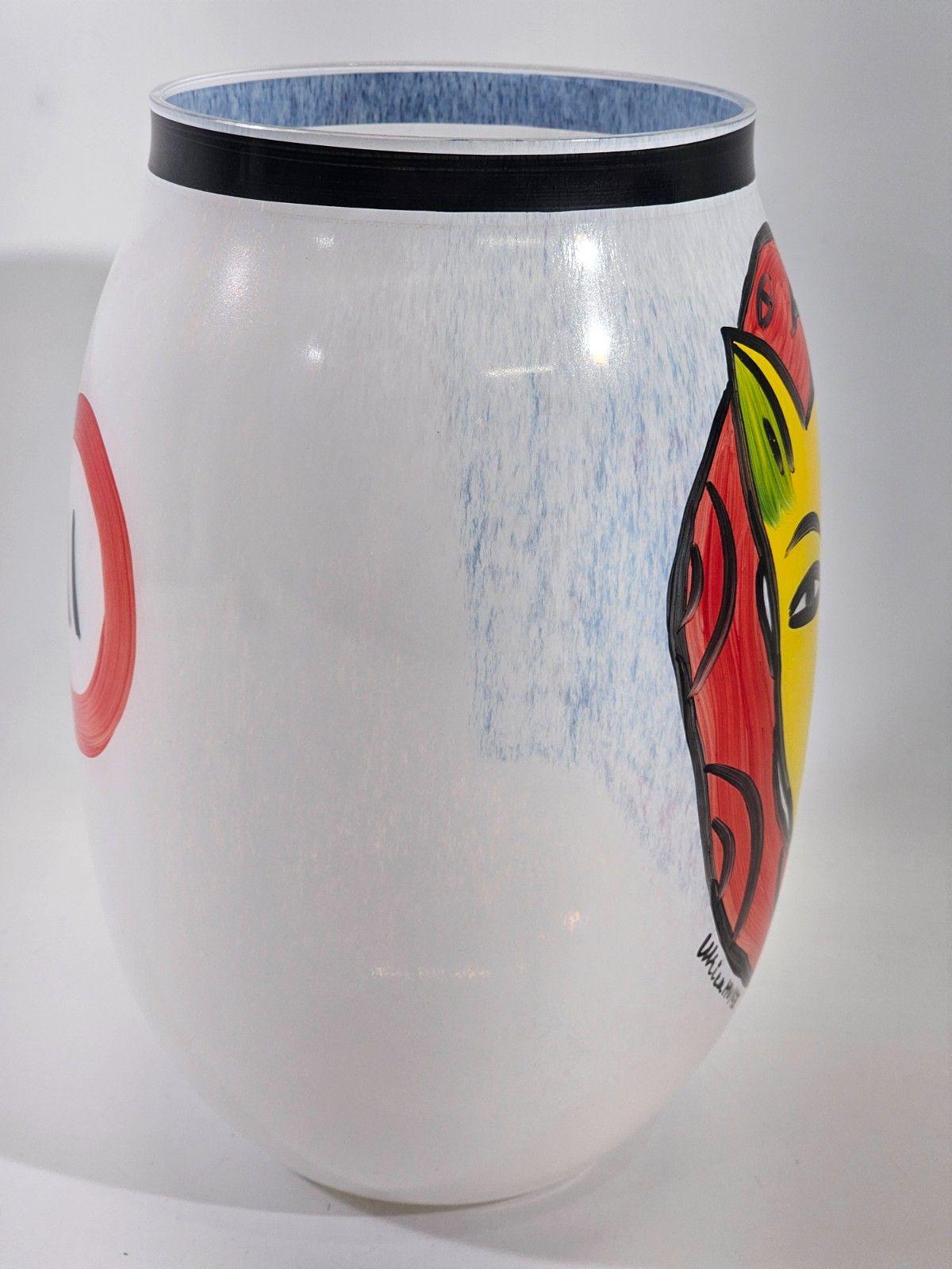 Ulrica Hydman Vallien for Kosta Boda Large Vase 