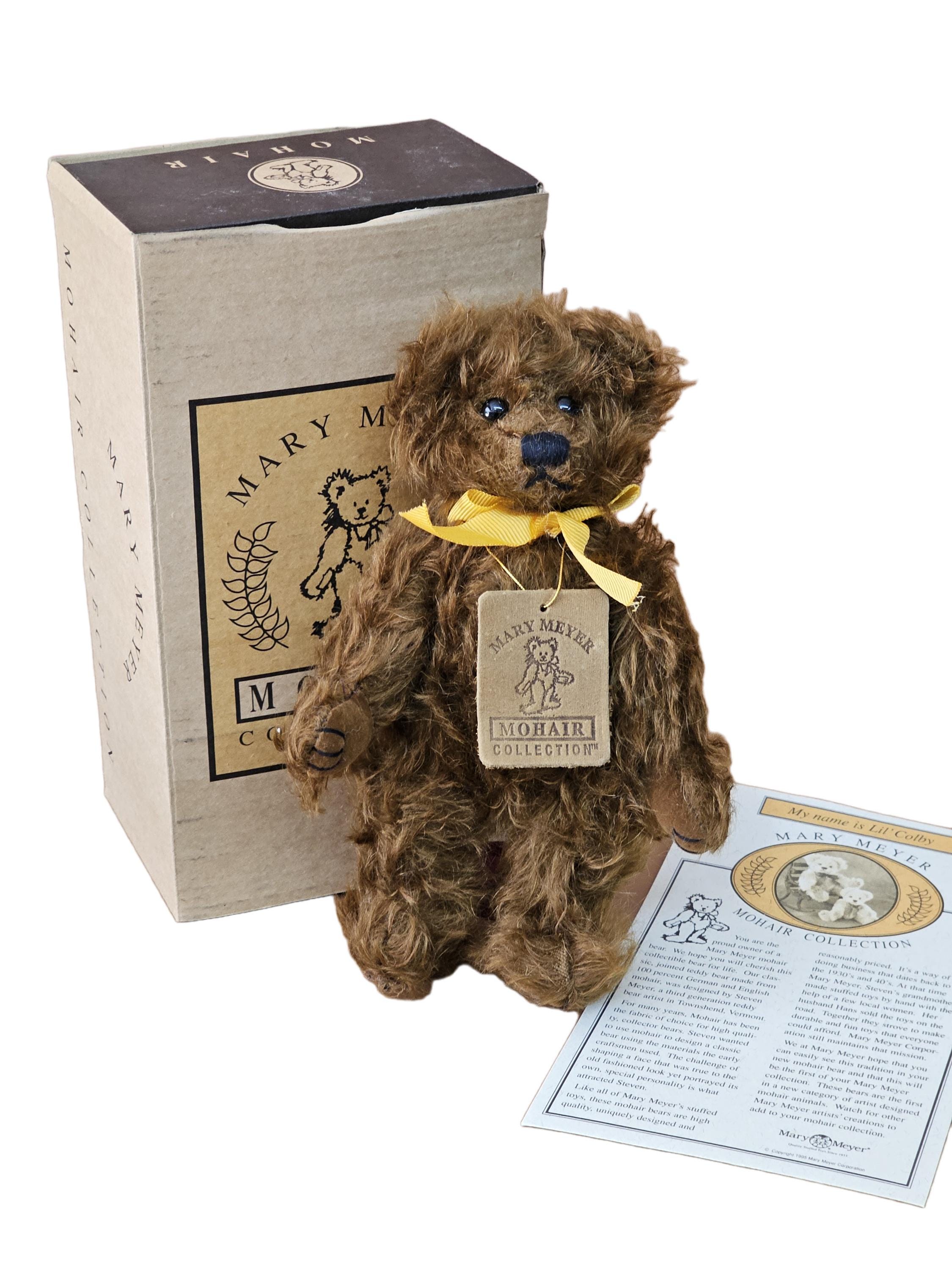 Vtg Vintage Artist Bear Mary Meyer Mohair Collection 