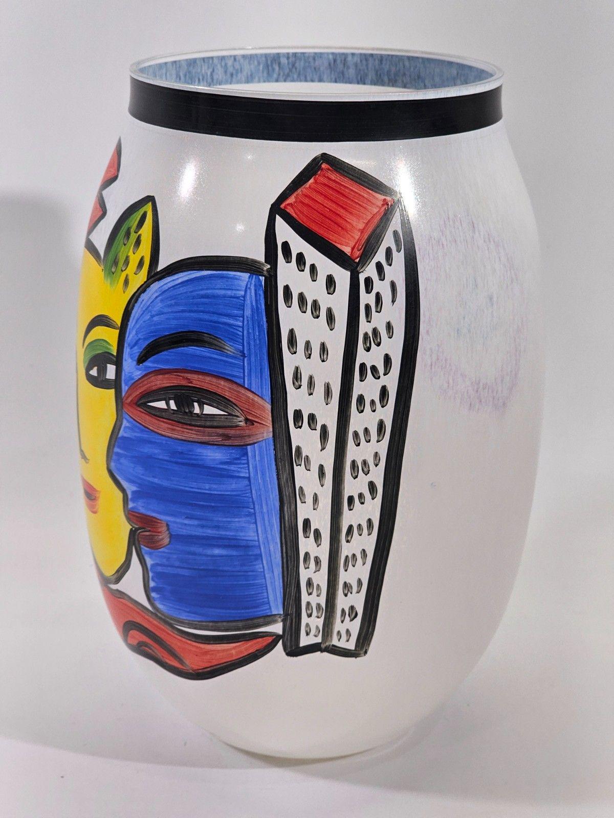 Ulrica Hydman Vallien for Kosta Boda Large Vase 