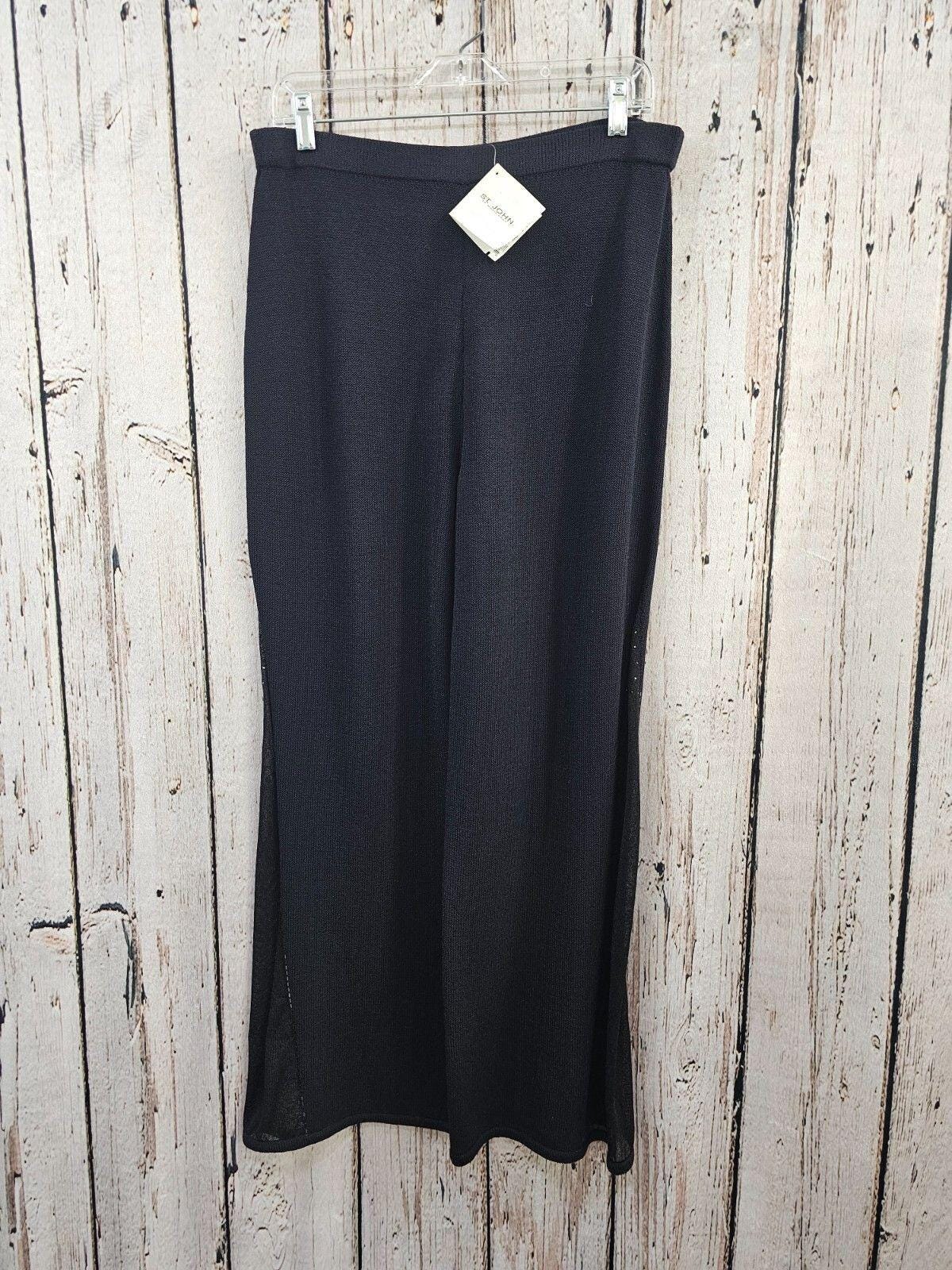 St. John Evening セントジョン イブニング ビジュー装飾 美品 セント 