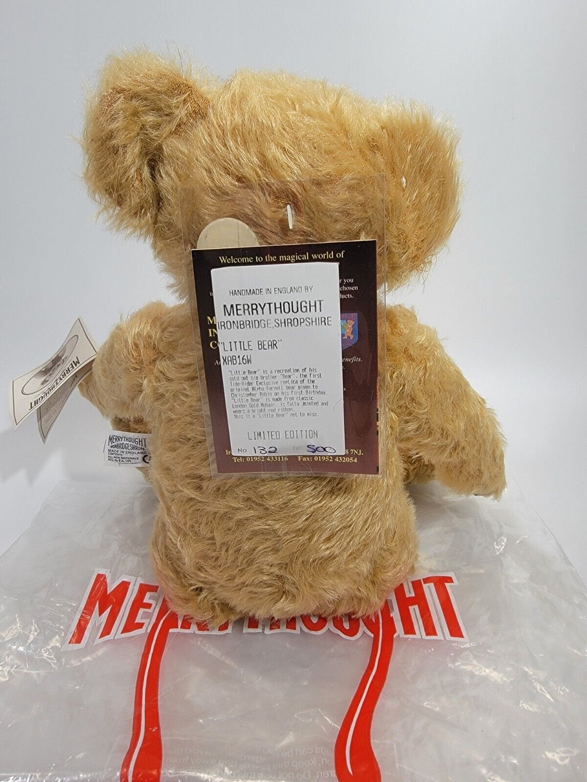 Vintage Artist Bear Merrythought Tide Rider Little Bear Jointed