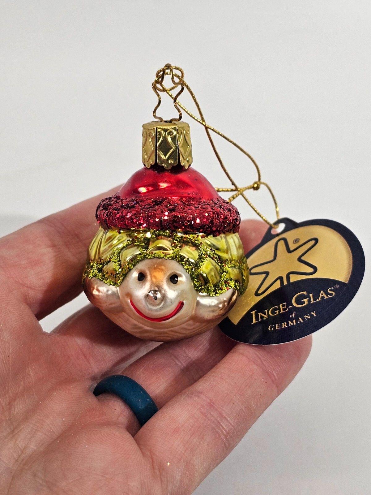 Vintage Inge Glass Ornament - Etsy