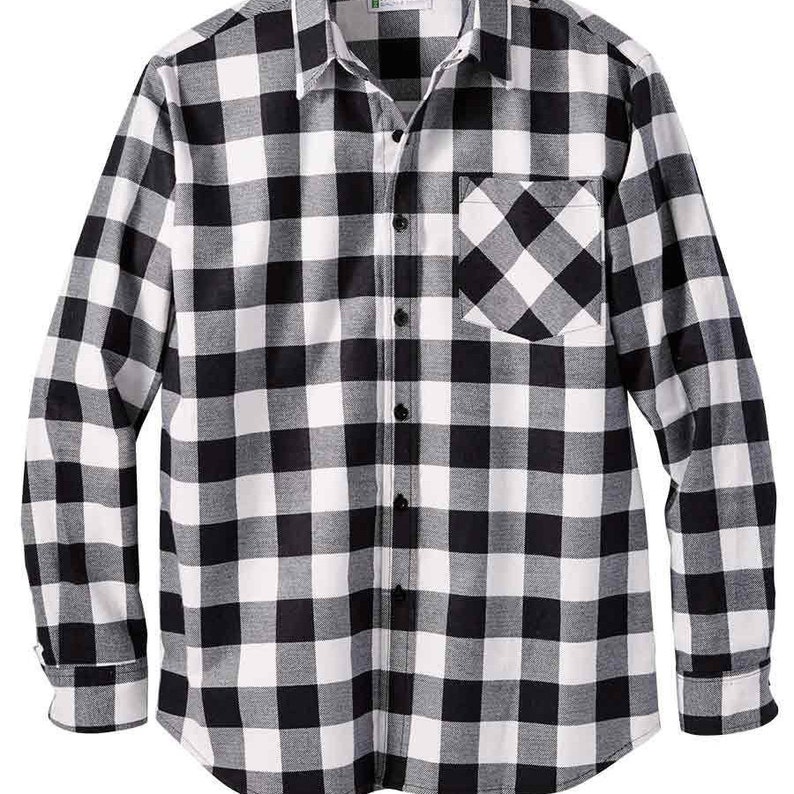 blue and black flannels