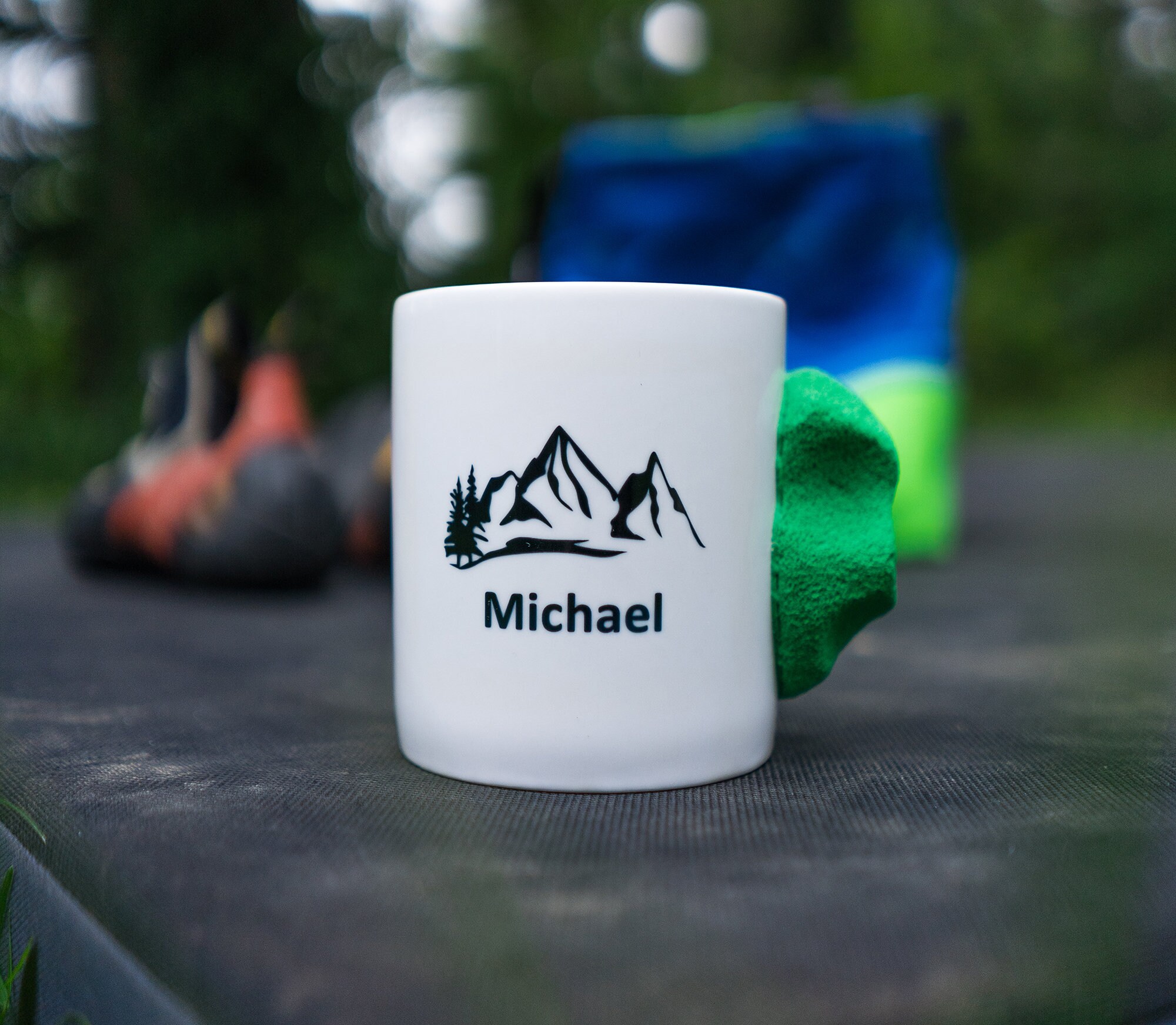 Custom Climbing Mug Custom Design Rock Climb Outdoor Etsy