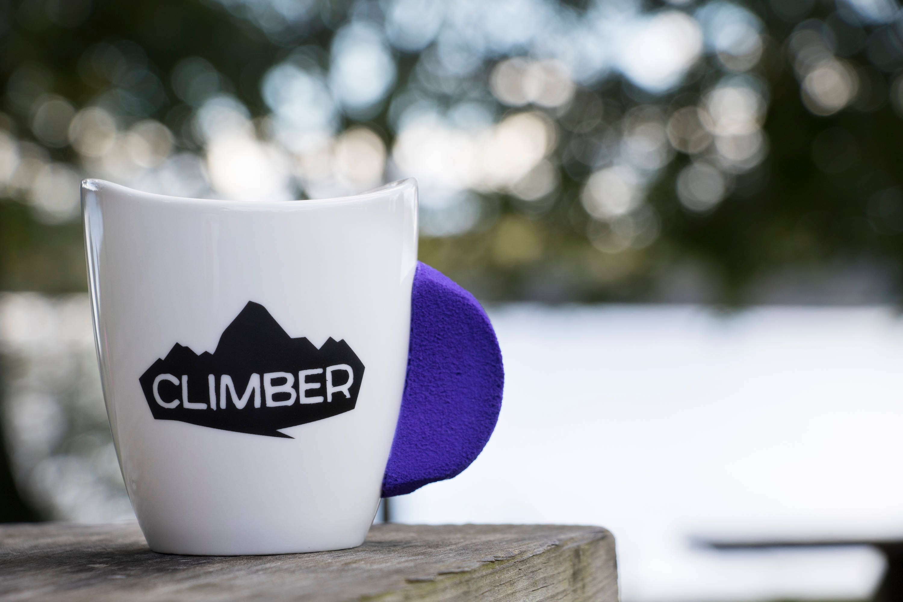 Rock Climbing mug with logo climber gift mug outdoors lover Etsy
