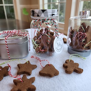 Handmade Miniature Cinnamon Ornaments set of 15 (2 ready or MADE TO ORDER 3-4 weeks!) rustic Christmas Winter decorations (or other shapes)