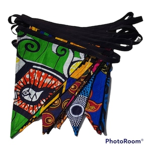 African Print Bunting