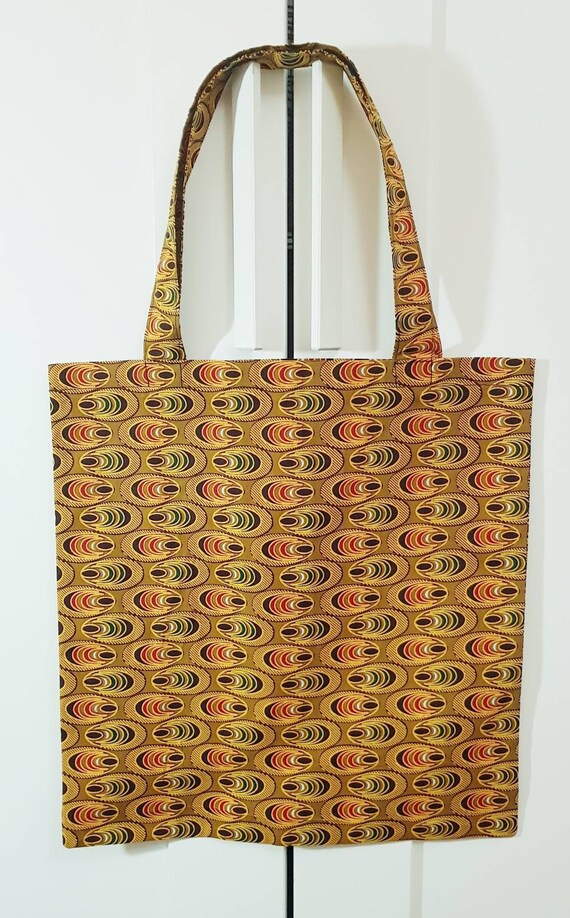 african print tote bags