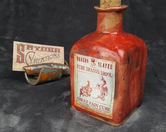 Pure Dragon Drool Apothecary Bottle