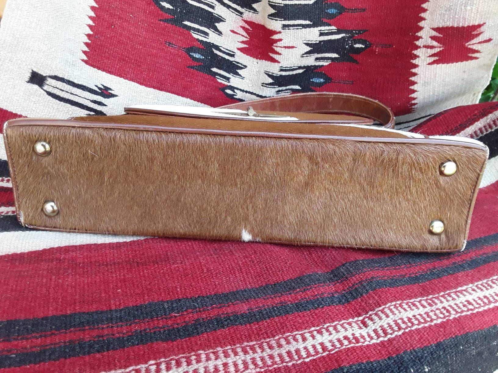 Vintage Artmex Cowhide Leather Purse