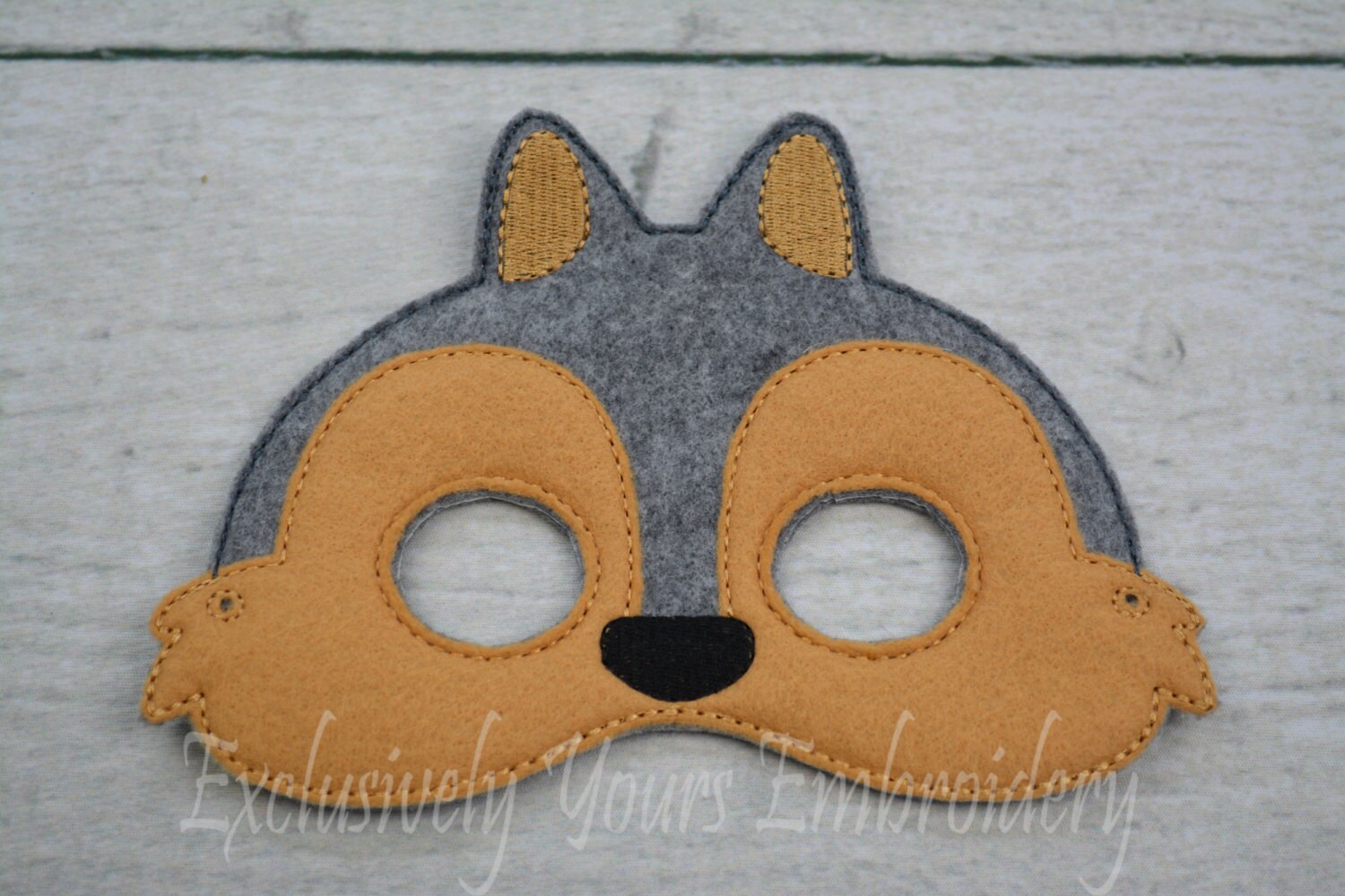 Squirrel Children's Mask Costume Theater Dress Up Etsy